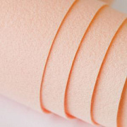 Фетр 808 светло-персиковый, 1.2 мм, погонный метр шир. 1.1 м