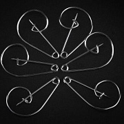 Основа для броши "Булавка", цвет платина, 24x37.5x4.5 мм