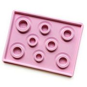 Оборудование, дисплей для сборки, пластик, цвет розовый, 34.8x26x1.6 см