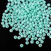 Бисер "Радуга", цвет св.аквамариновый непрозрачный матовый, 6/0 (уп 20 г)