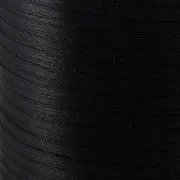 Лента, атлас, цвет черный, ширина 3 мм