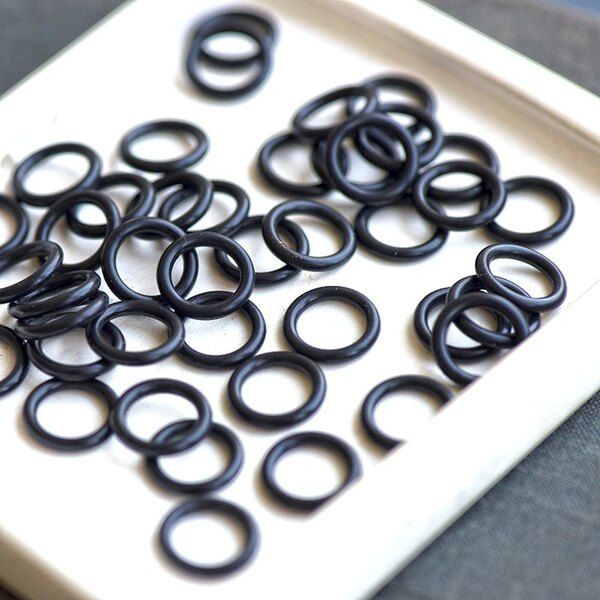 коннектор "раббер", резина, цвет черный, 13х2 мм