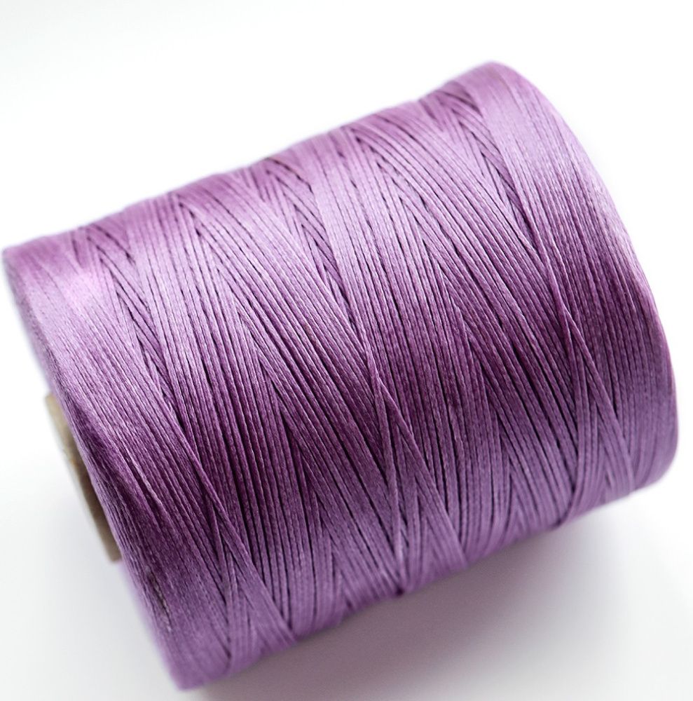 шнур вощеный, цвет сиреневый, 1х0.4 мм