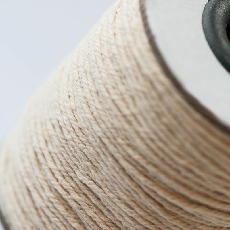 шпагат хлопковый, цвет бежевый, 1 мм