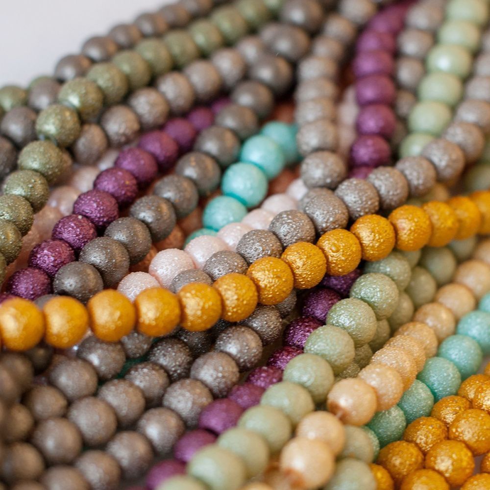 бусина, мокрый жемчуг, стекло, цветовой микс, 10  мм