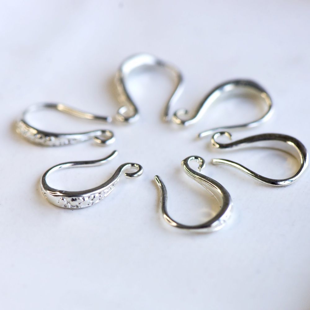 швензы "хлоя", покрытие платина, 15х9х2 мм