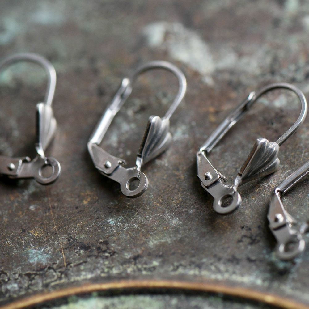 швензы "барбара", сталь гипоаллергенная, 18x11x5.5 мм