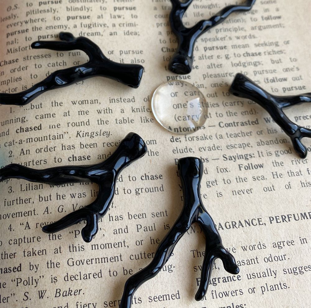 подвеска акриловая "коралл", цветовой микс, 48x34x8-10 мм