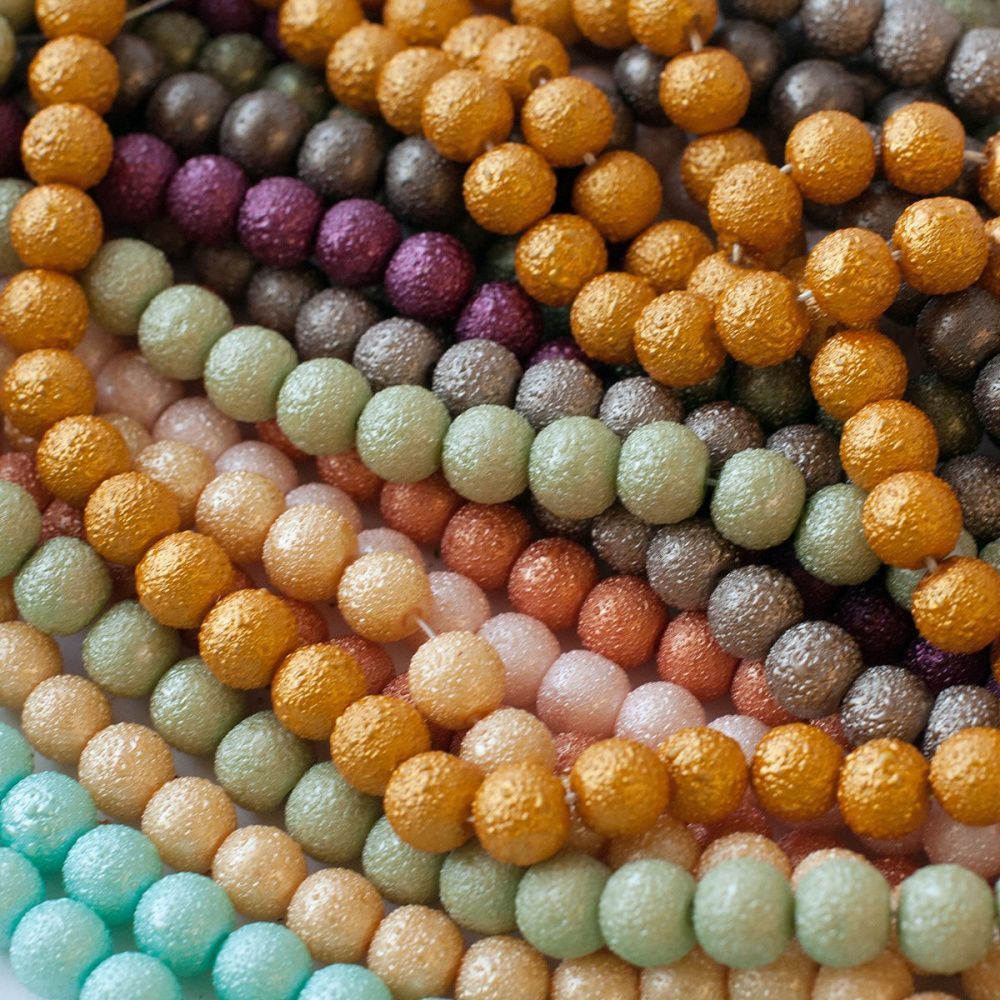 бусина, мокрый жемчуг, стекло, цветовой микс, 10  мм