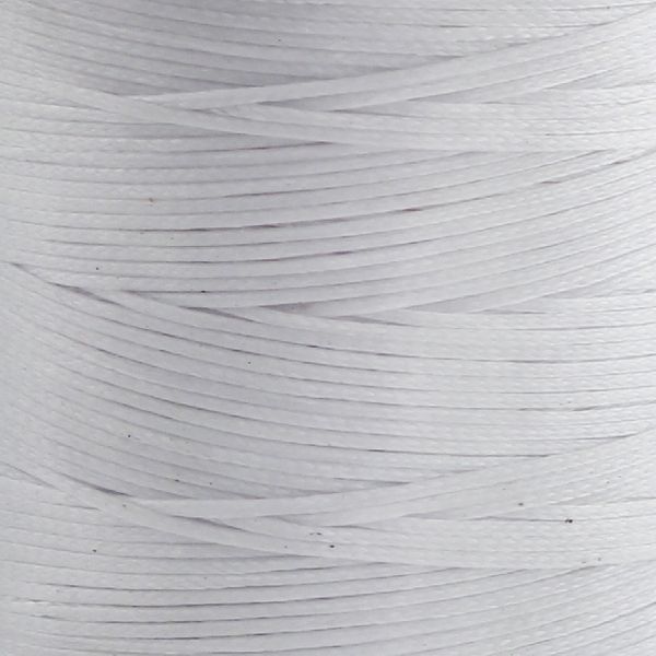 шнур вощеный, цвет белый, 1х0.4 мм