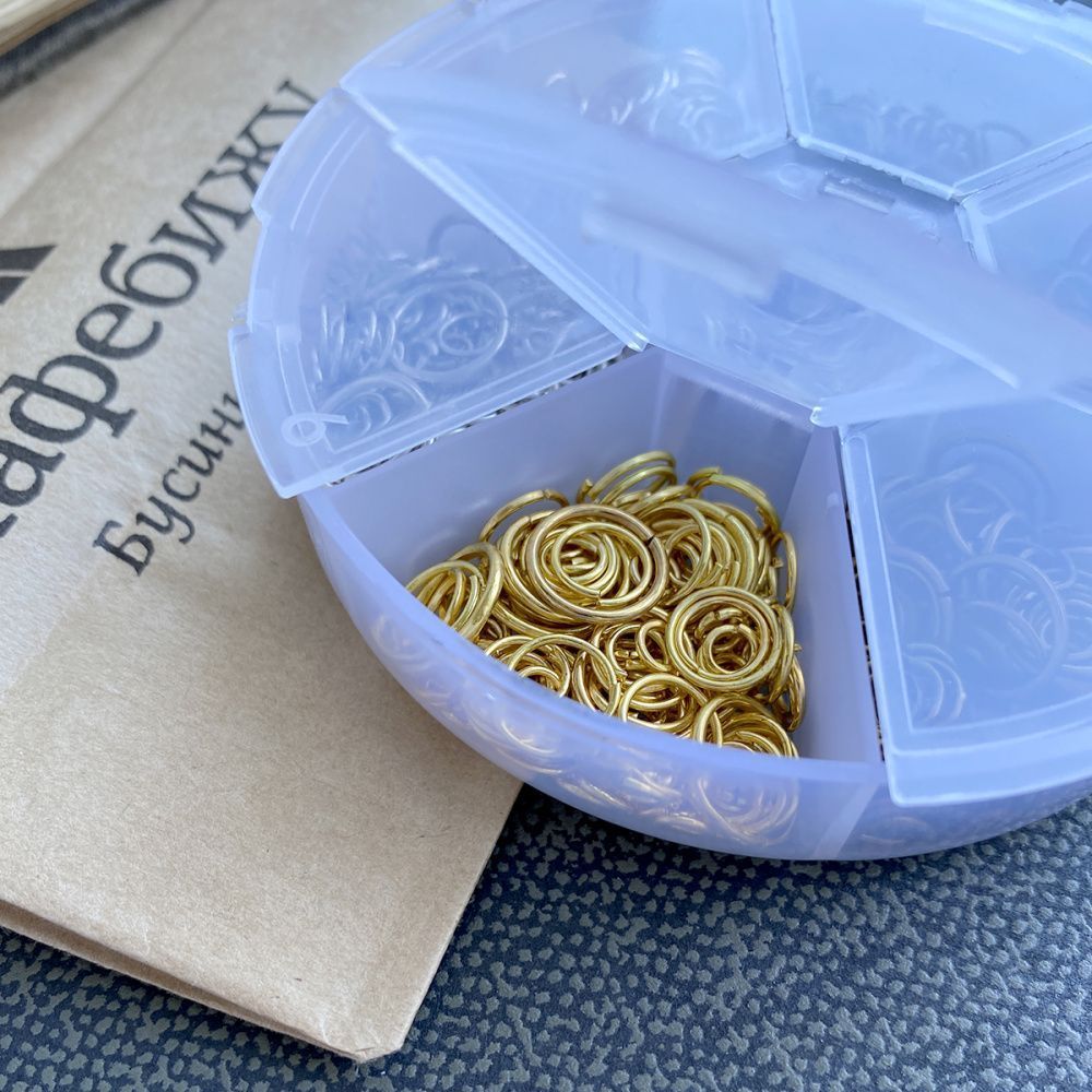 набор соединительных колечек, 550 шт.