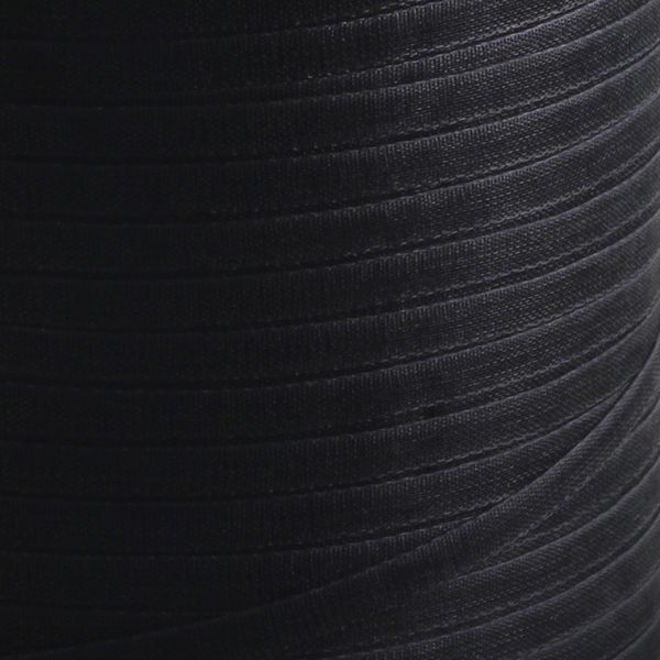 лента, органза, цвет черный, ширина 3 мм ленты