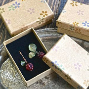 Коробка "Крафт-Семицветик", картон, цвет бежевый, 9x6.3x3.2 см