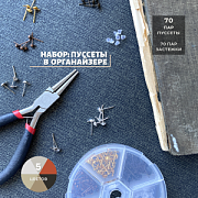 Набор Пуссеты с застежками в органайзере