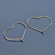 Швензы "Херц", позолоченные, 30x36x1.5 мм