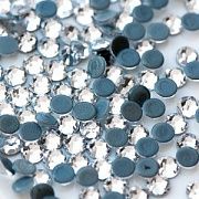 Стразы термоклеевые горячей фиксации Люкс, Cristal, SS20