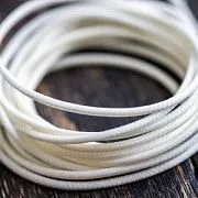 Шнур вощеный, цвет айвори, 1.5 мм