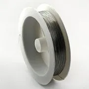 Проволока медная, цвет серебряный, d 0.6 мм, 6 м