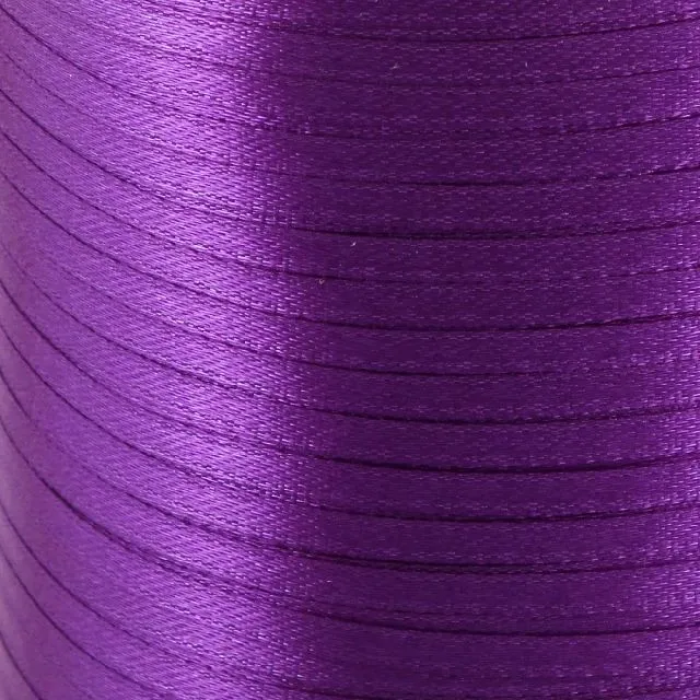 лента, атлас, цвет фиолетовый, ширина 3 мм ленты