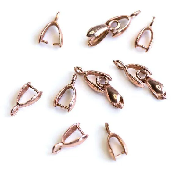 бейл, цвет розовое золото, 11x6x4.5 мм