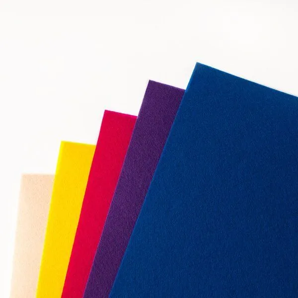 набор фетра 5 листов "сочная осень"