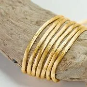 Шнур атласный для кумихимо, цвет пшенично-желтый, 2 мм