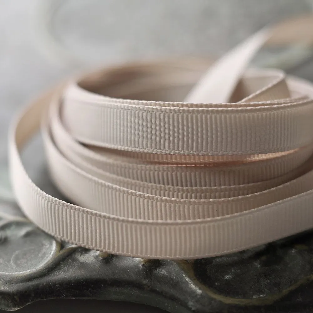 лента репсовая, цвет увядшей розы, ширина 9.5 мм ленты