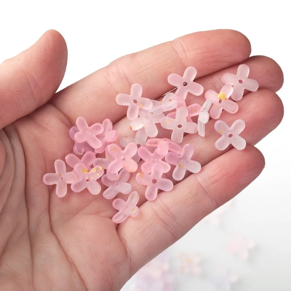 бусина, акрил "колокольчик", матовая, цвет желтый, 14x10 мм