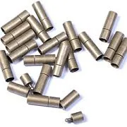 Застежка "Кассет", цвет античная бронза, 18х6 мм, отверстие 5 мм