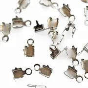 Концевик для цепочки, цвет платина, 7x3.5 мм (уп 30 +/-3 шт)