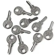 Подвеска сталь "Английский ключ", цвет стальной, 31x15.5x1.5 мм