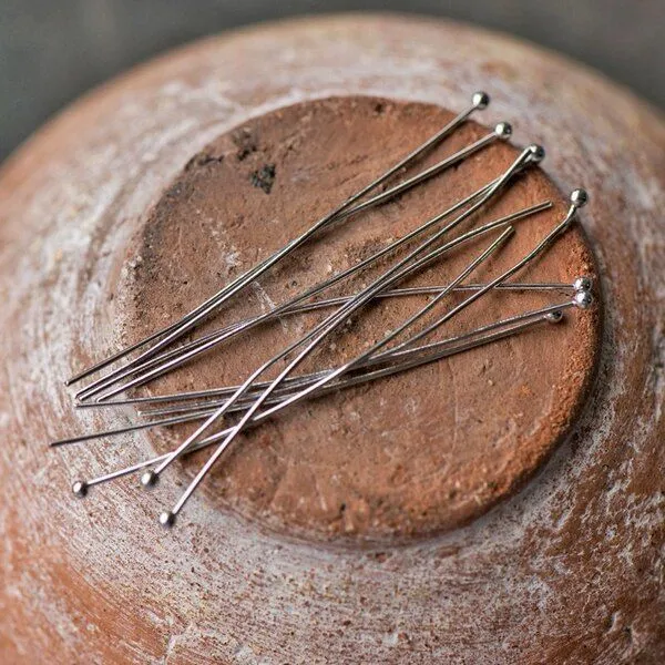 пины с шариком, покрытие платиной,  50x0.5 мм