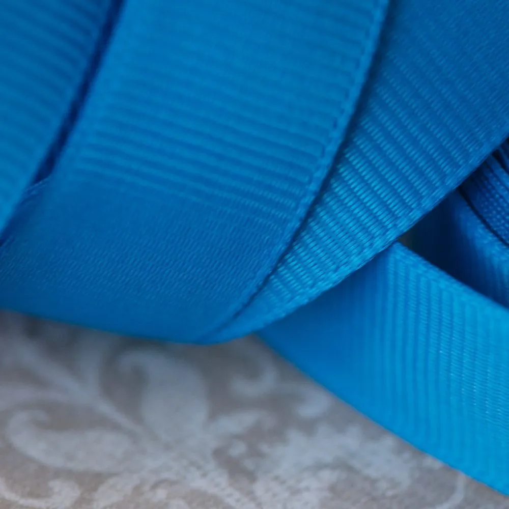 лента репсовая, цвет синий, ширина 20 мм  ленты