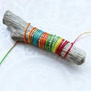 Шнур вощеный, цвет мультиколор, 1х0.3 мм
