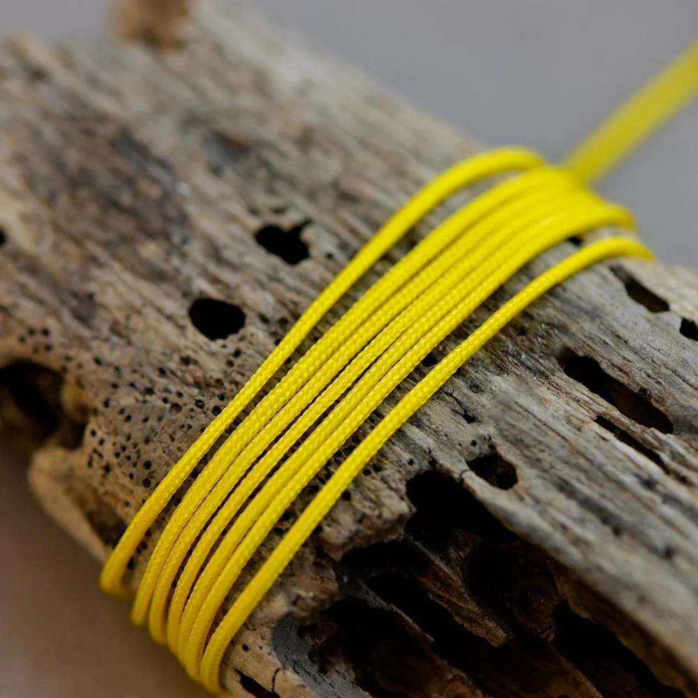 шнур, полиэстер, цвет желтый, 1 мм  