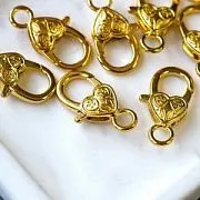 Замочек-лобстер "Тибет", цвет золото, 26х25х13 мм