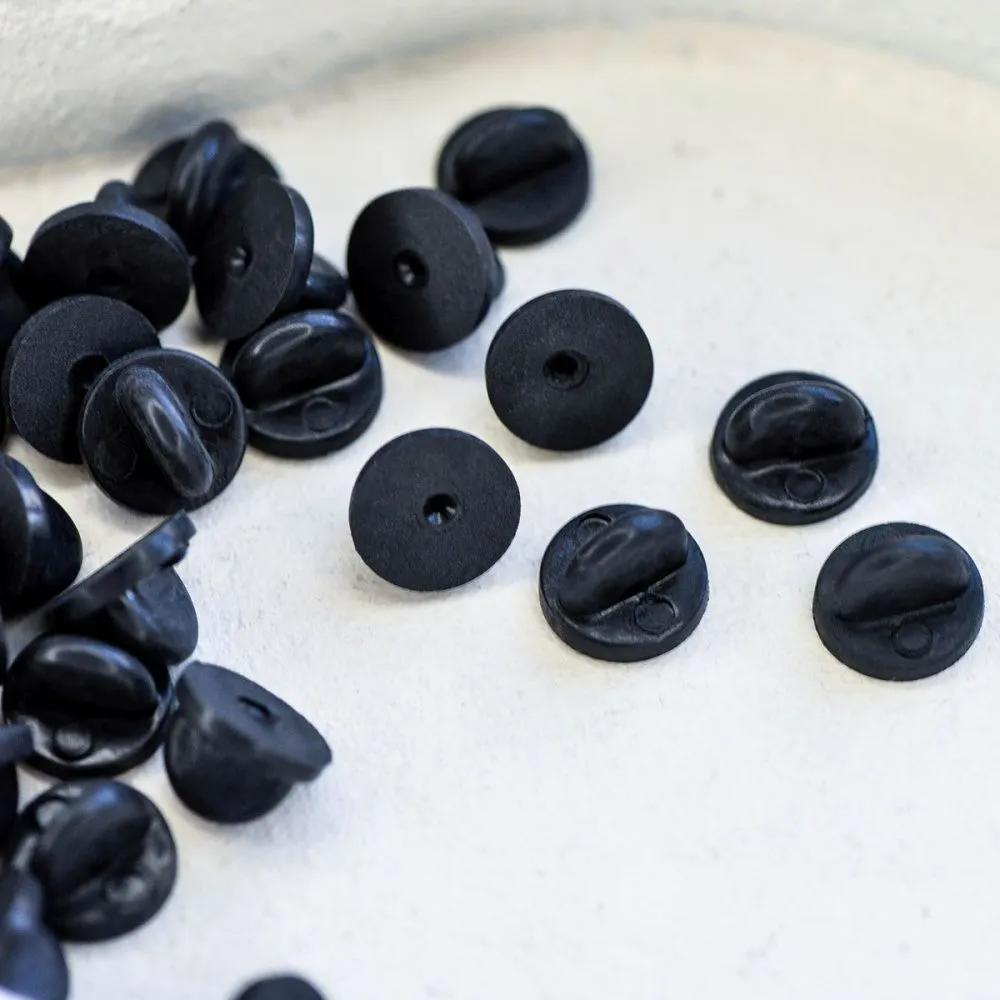 заглушка "раббер", резина, цвет черный, 11x7 мм