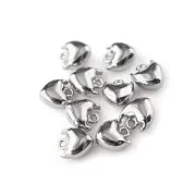 Подвеска сталь "№13", цвет стальной, 8x7x4 мм