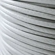 Шнур вощеный, цвет серо-голубой, 2 мм