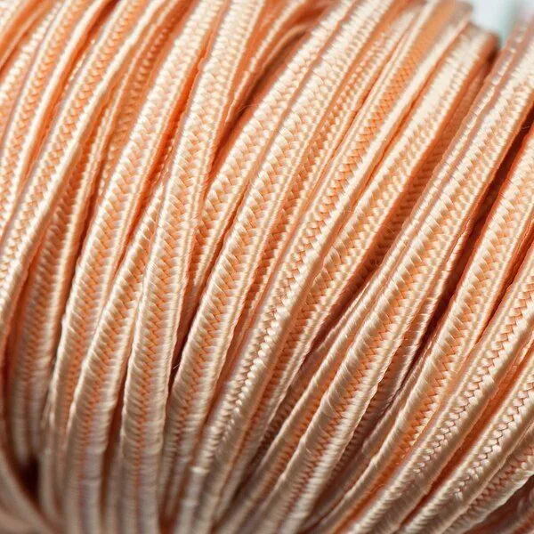 сутаж №7, персиковый, 3х1 мм (уп 5 м)