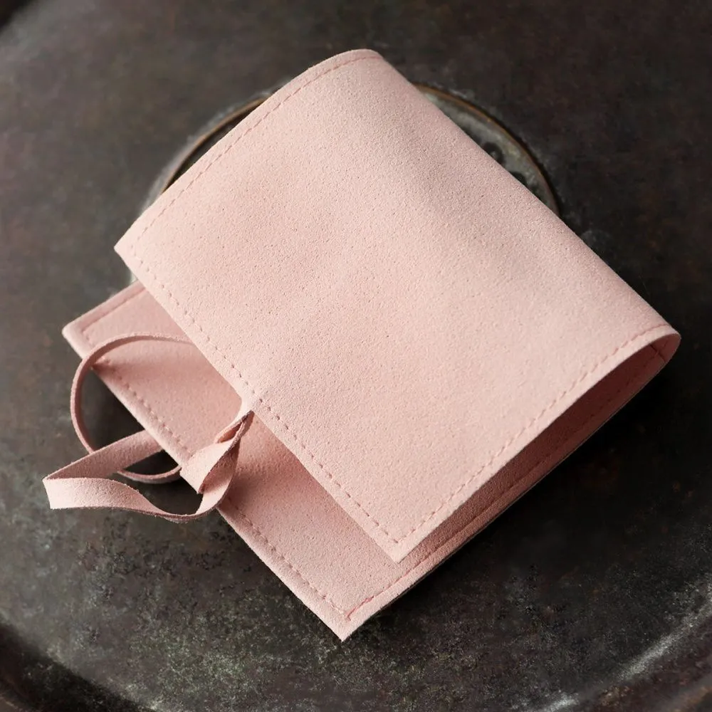 конверт для украшений, микрофибра, цвет карамельный, 90х90 мм