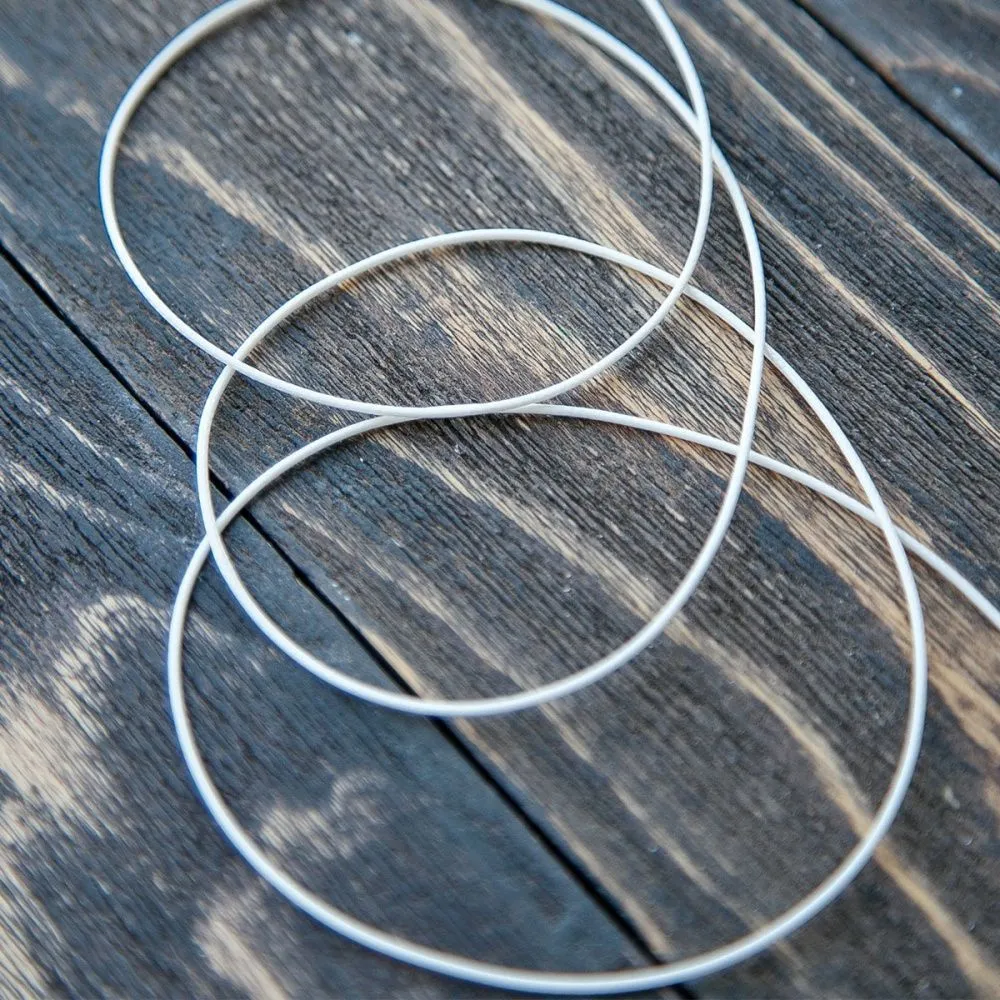 шнур вощеный, цвет белый с оттенком, 1 мм 