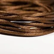 Шнур атласный для кумихимо, цвет коричневый, 2 мм