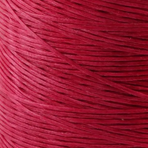 шнур вощеный, цвет малиновый, 1х0.4 мм