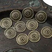 Коннектор "Антик", цвет античная бронза, 22х2 мм